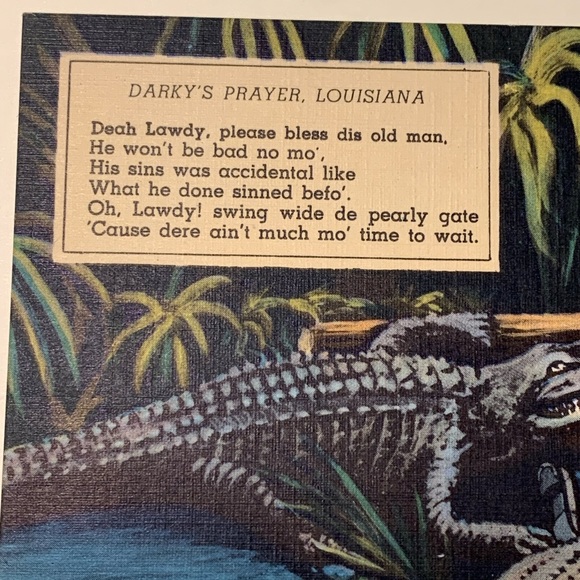 VINTAGE AMERICANA COLLECTIBLE POSTCARD - Picture 11 of 16